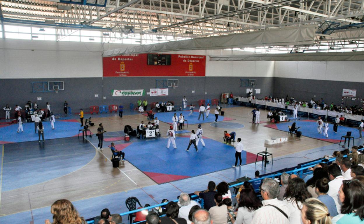 Ambiente en el Pabellón de Deportes en un campeonato anterior 