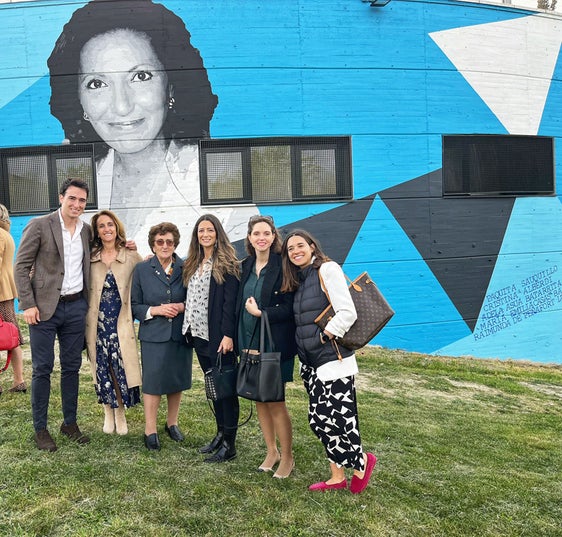 En Madrid un mural reconoce a la magistrada bastetana Raimunda de Peñafort