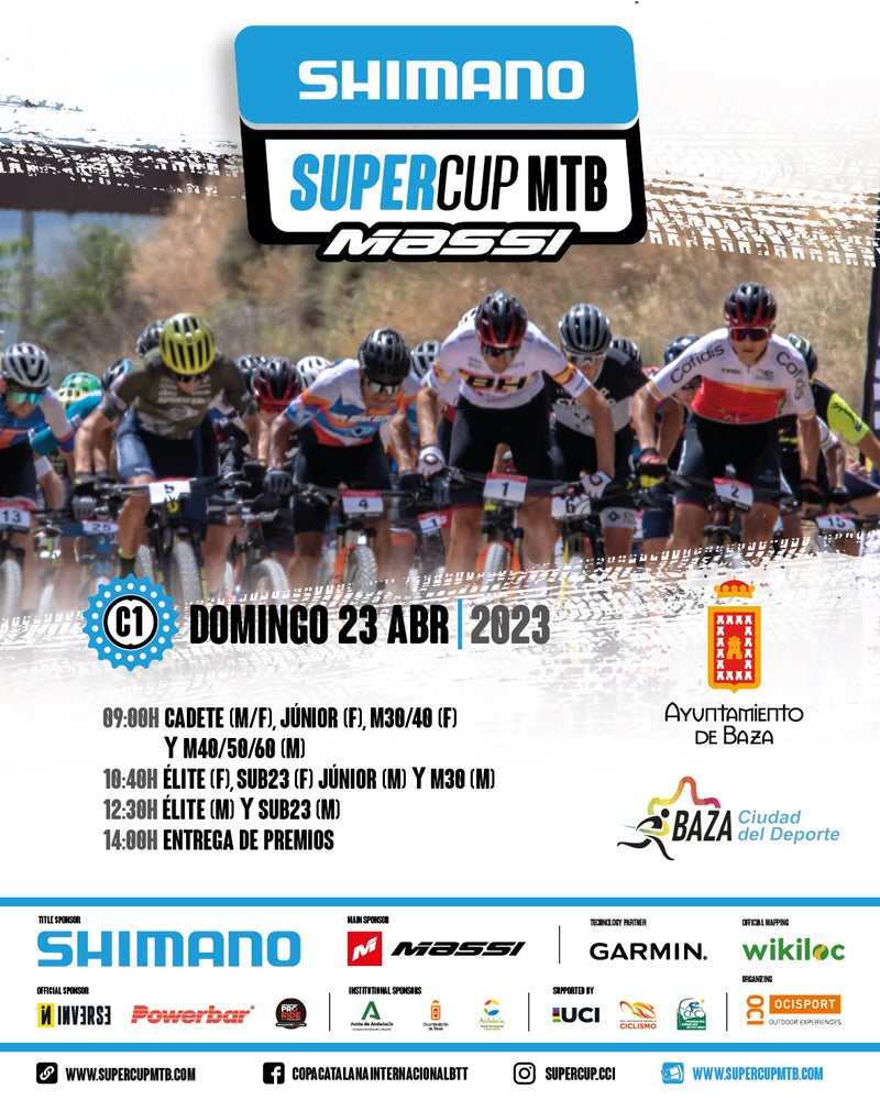 Baza vivirá el regreso de la Shimano Super Cup Massi el 23 de abril