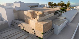 Imagen de como quedará una de las esquinas desde la calle Aduana