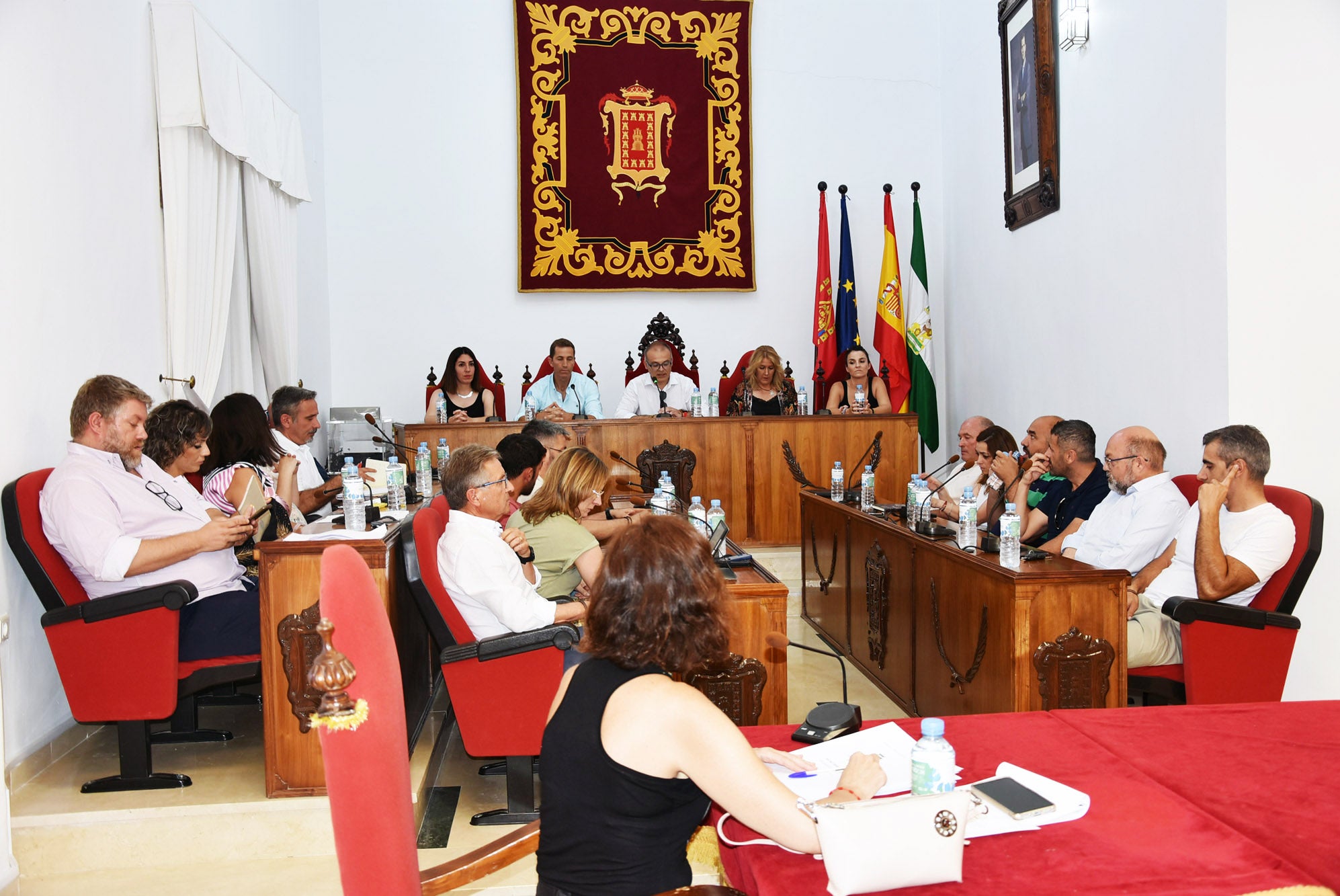 Pleno del Ayuntamiento de Baza.