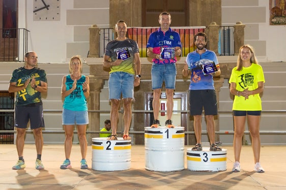Podium, categoria absoluta masculina