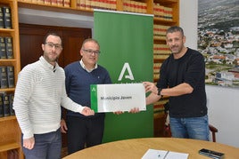 José Luis de la Torre, Pedro Ramos y Juan Antonio Corral