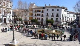 Actos en la Plaza Mayor de Baza