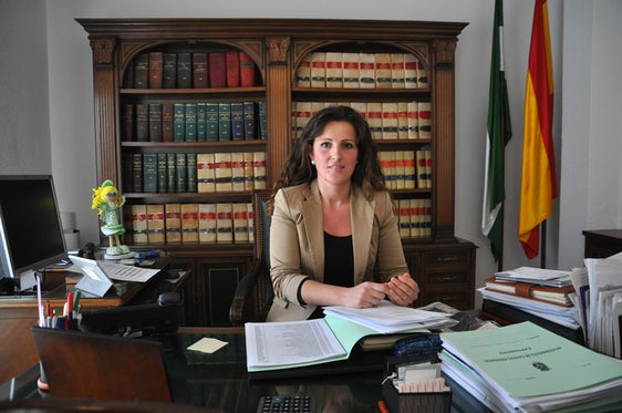 Maria Pilar Vázquez, alcaldesa de Caniles