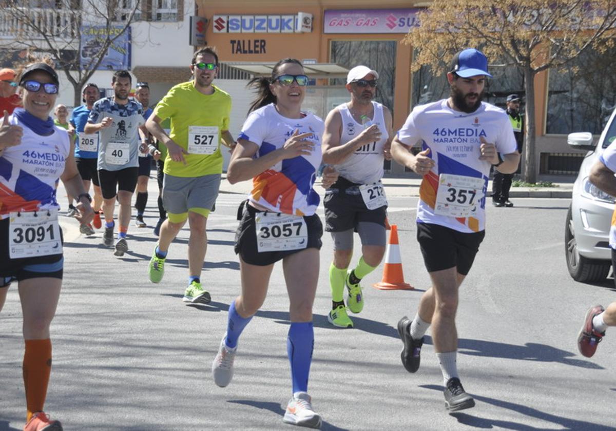 Atletas en la Media Maratón del año pasado