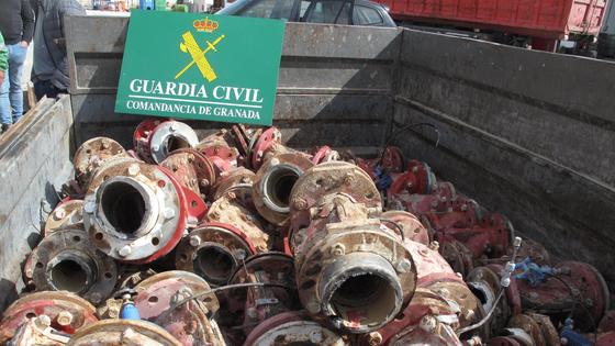 Detenidos dos ladrones que habían puesto en jaque varias fincas de Benamaurel y Baza