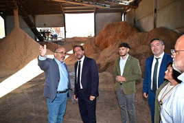 Visita del delegado del Gobierno andaluz a las instalaciones de TUBOCAS en Huéscar