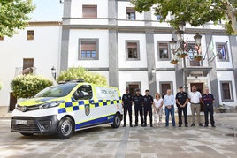 Presentación nuevo vehículo y nuevo policía local