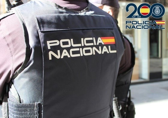 Policía Nacional en Granada en imagen de archivo.