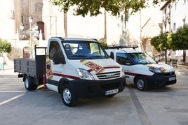 Crece el parque móvil municipal de Baza con la incorporación de dos nuevos vehículos