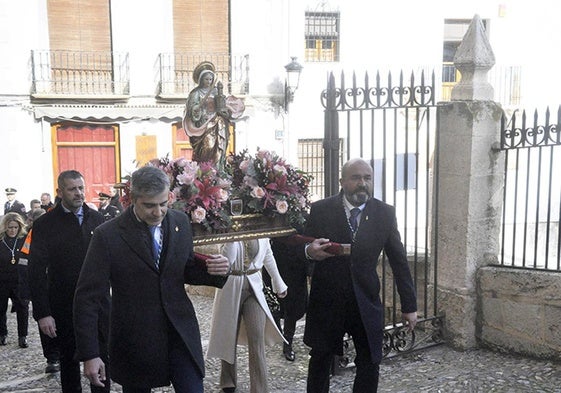 Procesión de Santa Bárbara patrona de Baza