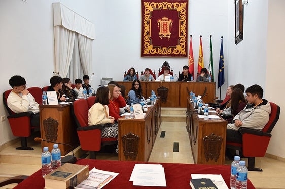 Pleno juvenil del Ayuntamiento de Baza 2024