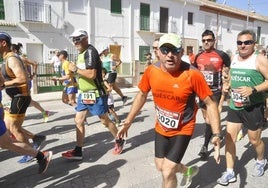 José Luis Triguero, corredor local que no falta a la prueba