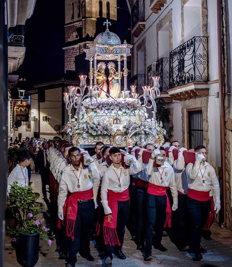 Puebla de Don Fadrique celebró con devoción la llegada de sus Santas Patronas