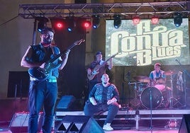 Uno de los grupos que actuaron en el festival