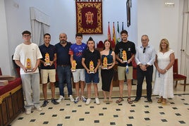 Deportistas bastetanos distinguidos