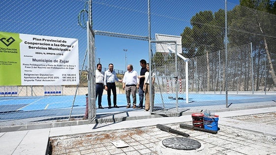 Diputación destina 511.000 euros para la segunda fase del polideportivo de Zújar