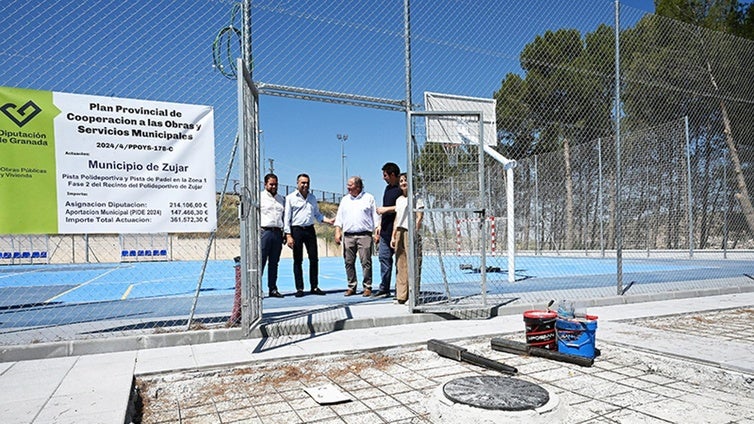 Diputación destina 511.000 euros para la segunda fase del polideportivo de Zújar