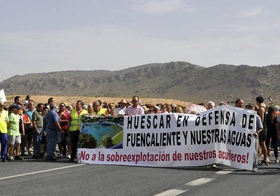 2.500 firmas respaldan la petición de Huéscar para proteger los acuíferos de Fuencaliente y Parpacen