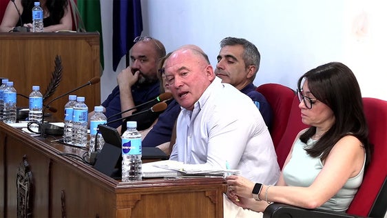 El concejal Rafa Azor y la edil de Compromiso por Baza Lidia Sánchez