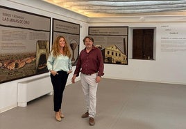 María Pilar Vázquez y Antonio Román en el Real Pósito de Caniles