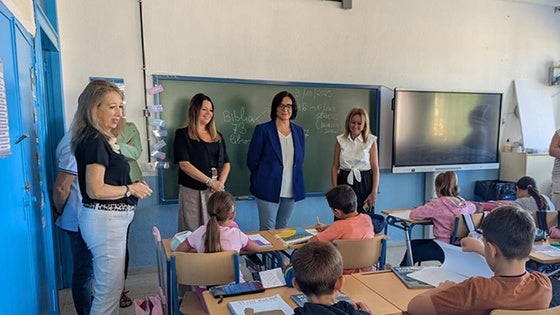 Educación destaca los servicios complementarios del colegio Santos Médicos de Cortes de Baza