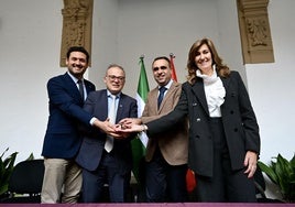 Entrega de la llave de la Casa de los Dengra.