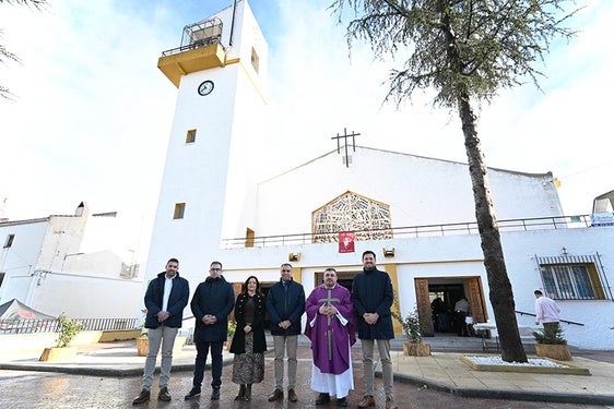 Diputación colabora con 35.000 euros para el arreglo de la iglesia de Cuevas del Campo