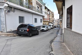 Calle Santa Teresa de Jornet, una de las tres que se van a arreglar
