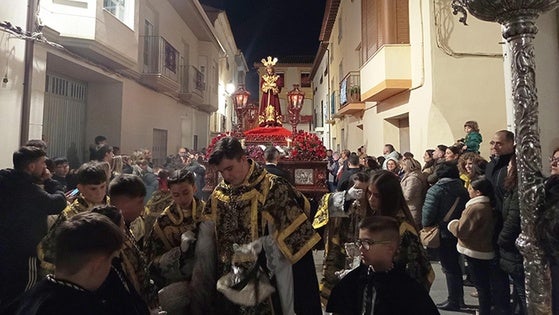 Brillante y solemne estación de penitencia de Jesús del Rescate en Baza