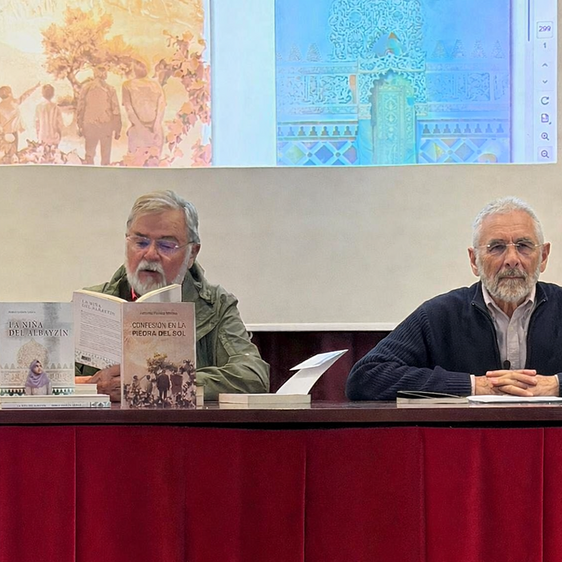 Los escritores Pablo Zapata y Antonio Peláez presentan en Zújar sus últimas novelas