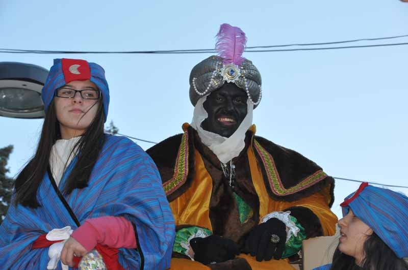 Cálido recibimiento a sus Majestades los Reyes Magos en Baza
