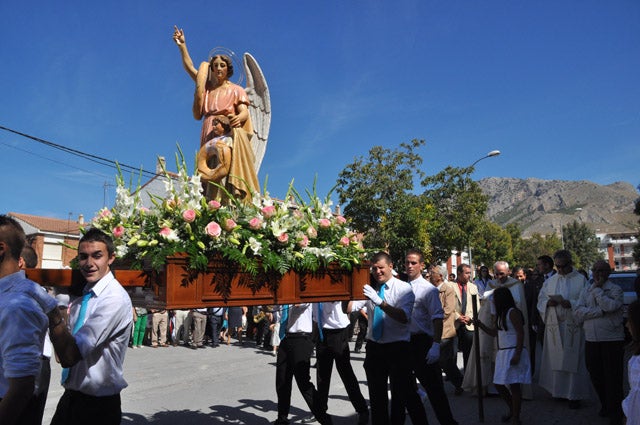 Zújar celebra un año más la Festividad del Santo Ángel