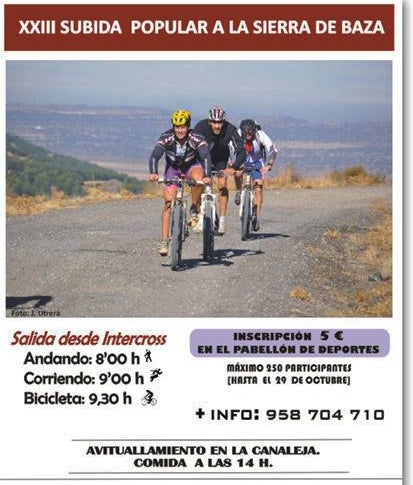 Abiertas las inscripciones para la XXIII subida a la Sierra de Baza