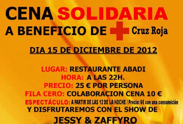 El Voluntariado de Cruz Roja organiza una cena solidaria para recaudar fondos para familias necesitadas