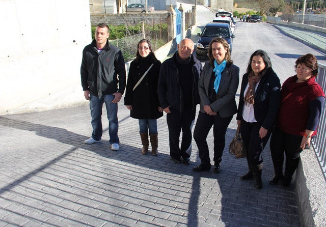 La Diputación invierte 151.000 euros en rehabilitar la calle Triana en Cuevas del Campo
