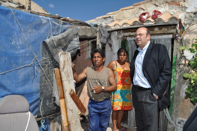 El Alcalde de Puebla de don Fadrique reclama a la Junta que rehabilite las “Chozas” donde malviven 30 familias