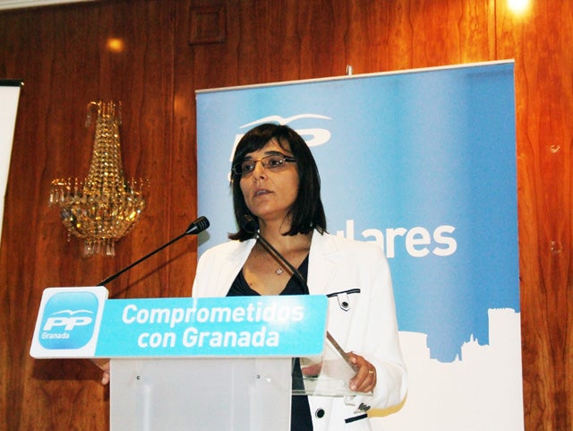María José Martín, reelegida por tercera vez presidenta del PP de Baza