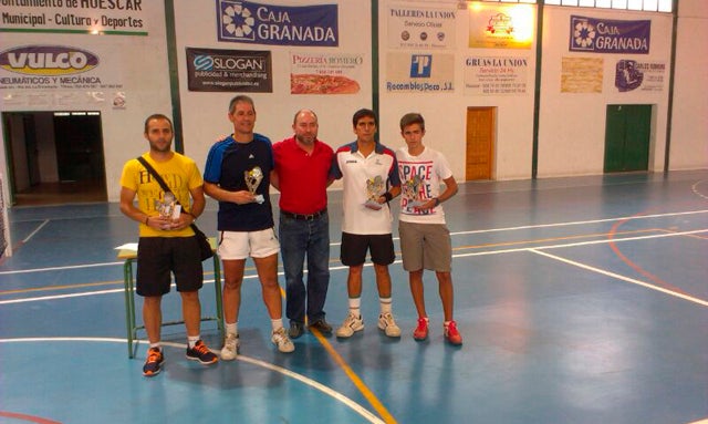 El murciano Miguel Ángel Sánchez se impone en la IX edición del torneo de tenis Ciudad de Huéscar
