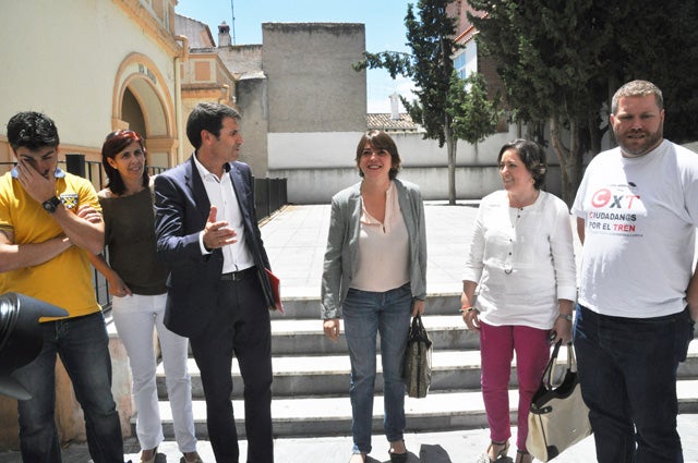 Visita de la consejera de Fomento y Vivienda de la Junta a Baza
