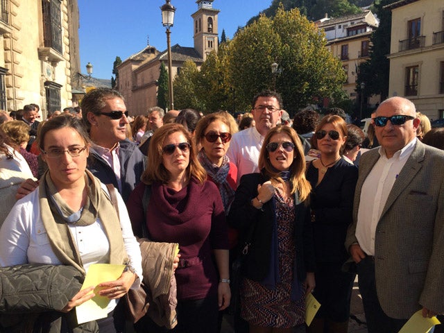 Los procuradores  de Baza contra el anteproyecto de colegios profesionales