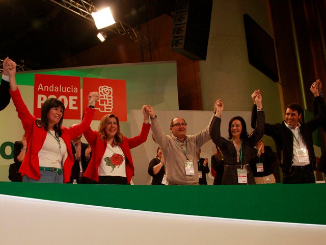 Pedro Fernández, en  la Ejecutiva Regional  que dirige Susana Díaz