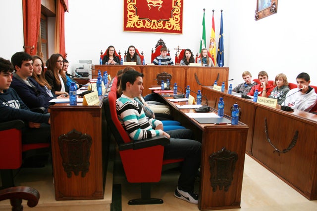 Los estudiantes de Baza se convierten en concejales