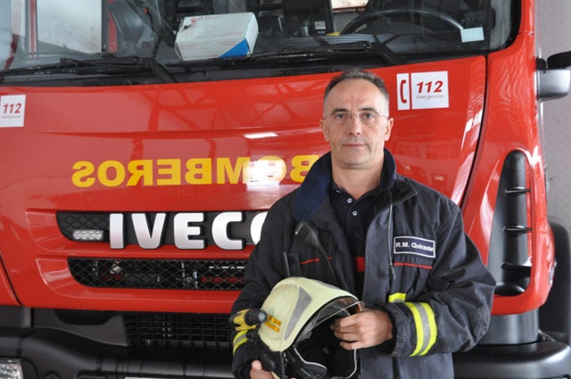 «La vocación y entrega a los demás deben ser requisitos indispensables de todo buen bombero»