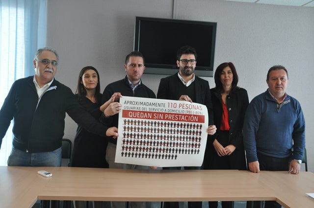 La presión del PSOE provoca la rectificación de Diputación en la ayuda a domicilio