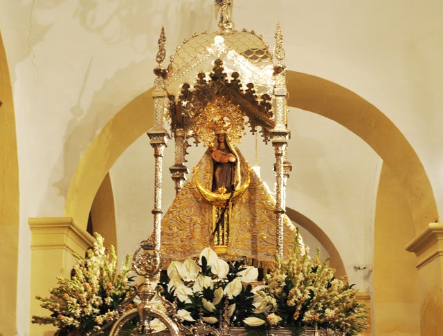 La Virgen de la Piedad se traslada esta tarde a la Iglesia Mayor