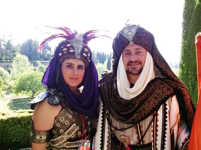 Los batallones de Moros y Cristianos vuelven a la Alhambra 522 años después