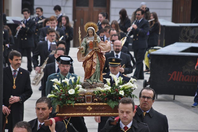 Baza celebra el día de su patrona Santa Bárbara