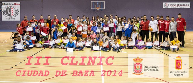 Récord de participación en el Clínic de baloncesto Ciudad de Baza